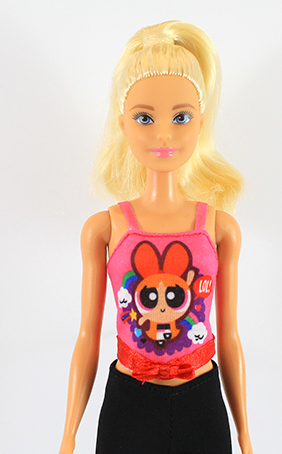 Barbie Fashion Powerpuff Girls à Motifs Jupe NOUVEAU 